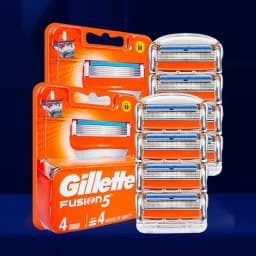Gillette Fusion 5 Razor Blades Replacement Blades for Men's Wet Razors