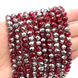 2 3 4 6 8mm Austria Faceted Crystal Beads Rondelle Loose Spacer Bracelets Earring DIY Glass Beads for Jewerly Making