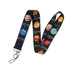 LB3010 Pink Love Neck Strap Lanyard for Key ID Card Cell Phone Straps USB Badge Holder DIY Neck Strap Hang Rope Rainbow Keychain