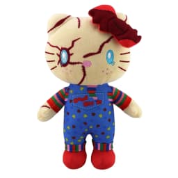 2026  Cute Halloween Creative Plush Toy Clown Resurrection Ghost Baby Chacy Chucky Plush Doll Kids Birthday Gift