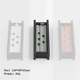 Wholesale Jewelry Gem Display Box Case Loose Diamond Storage Tool Coin Jar Show Tray Gem Pot Gemstone Organizer Holder Container
