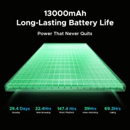 DOOGEE Fire 7 Pro Rugged Phone Dual Camping Lights Support Push-to-Talk Over Cellular 13000mAh Battery Android 15 Smartphone