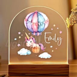 Personalized Night Light Customized Christmas Gift Gift for Birthday Girl Daughter Boy Him Baby Shower Dad Mom Her Boyfriend
