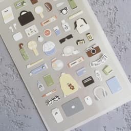 Korean Import Suatelier The Things In My Bag Nylon Stickers Scrapbooking Diy Journal Stationery Sticker Deco Art School Supply