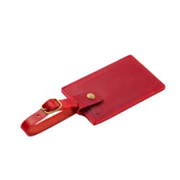 Vintage Leather Luggage Tag, Premium Full-Grain Leather Travel Tag, Creative Gift for Travelers, 11x7x5cm 40g