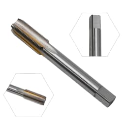 1/2Pcs Pedal Thread Tap Bike Left Right Crank Thread Tap High Speed Steel 9/16'' x 20 Pedal Thread Repair Tool