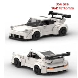 Technical Car Speed Racing Building Blocks Bricks Sets Sports Car MOC Garage City Vehicle Creative Toys For Kids