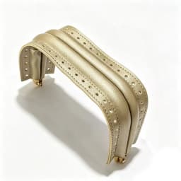 1PC Leather Covered Purse Frame Aluminum Bag Clasp Frame DIY Handbag Making Sewing Craft Replacement Handle Hardware Accessory