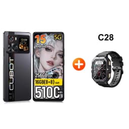 [Shipping From Poland] Cubot X100 Android 15 5G Smartphone 6.88" 16GB(8+8) RAM 256GB ROM 64MP 5100mAh 33W NFC Mobile Phone