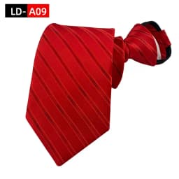 Zipper Ties For Men Pre-tied Neck Tie 8cm Top Quality Red Black Navy Blue Pre-tied Neckties Classic Man Zipper Gravatas Wedding