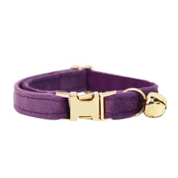 Personalized Collar for Cat Kitten Collar Velvet Puppy Small Dogs Collars Customized Engraving Name Cat Necklace with Bell Bow