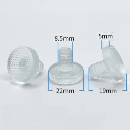 10 or 5Pcs Glass Top Table Furniture Embedded Bumper Rubber Grippers Furniture Hole Plug Cover Push in Foot Pad Floor Protector