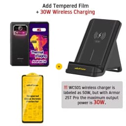 Ulefone Armor 25T NFC 8ГБ 256ГБ 6500mAh 4G Thermal lmaging By FLIR Rugged 64MP Night Vision Android 14 глобальная версия