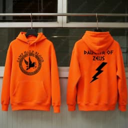 Camp Half Blood Hoodies Fall Winter Half Camp Game Men Women Orange Pullovers Percy Jackson Daughter Halloween Men Sweatshirt