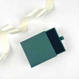 1PCS Free Custom Logo Paper Box Necklace Ring Box With Sponge Drawer Box Personalized Exquisite Jewelry Packaging Pack 8*8 10*10