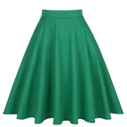 Small Red Polka Dot Cotton Womens Sexy Midi Summer Skirt Pin Up  High Waist Retro Vintage Rockabilly 50s Women Skirt