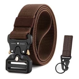 Men's Belt Outdoor Hunting Tactics Belt Multi functional Buckle Nylon Belt High Quality Marine Corps Canvas Belt 125cm