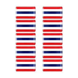 10pcs Epoxy Italy Flags Sticker Car Interior Decoration Decal for Fiat 500 Abarth Punto Panda Tipo Bravo Stilo Coupe Doblo Badge