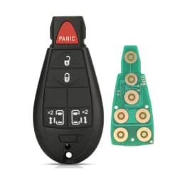 433Mhz ID46 Chip Remote Car Key For Chrysler Town & Country 300 For Jeep Grand Cherokee Dodge Caravan Journey IYZ-C01C 2008-2013