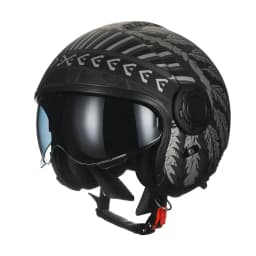 Modular Motorcycle Helmet Double Lens Full Face Motorcycle Helmet Man Woman Retro DOT Open Face Motorcycle Helmets Casco Moto