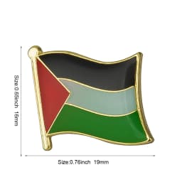 Palestine Flag Badge Flag Laple Pin Badges Flag Brooch