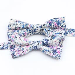 Cotton Floral Parent-Child Bowtie Set Bow Tie Necktie For Men Wedding Party Business Suits Gravata Pink Yellow Butterfly Cravats