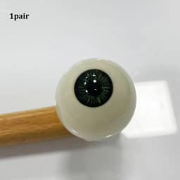 1pair 20mm Acrylic Fake Eyes Eyeballs with 3 Dimensional Fitting Eye 10 Styles Silicone Doll Simulation Eyeballs