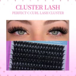 DINGSEN DIY Lash Clusters Thick Segmented Eyelash Extension 60D 80D 100D MIX Lashes Extension Cluster Lashes Individual Lashes