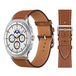 Band for Samsung Galaxy Watch 8/8 Classic/Ultra 2025 47mm 44mm 40mm 46mm Leather Wrist Belt Correa Bracelet Galaxy watch 8 Strap