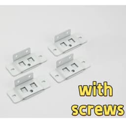 4Pcs Home Renovation Tools, Dual-Use Fixed Fastener, Domestic Furniture Laminate Connector at 90 Degree L-Shape