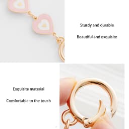 Cherry Bag Extender Chain For Rowan22 Women Bag Durable Fashion Beautiful High-end Valentine's Day Gift Bag Chain Accessories
