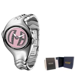 Y2K Digital Men's Watch Twisted Technology Dual-Display Vintage-Futuristic Style Timepiece Unique Metal Men's Quartz Wristwatch