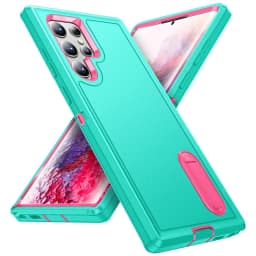 Case For Samsung Galaxy S26 Ultra S25 Edge S24 A17 A56 Heavy Anti-Scratch Rugged Protective Kickstand Full Body Shockproof Cover