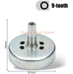 1PCS Clutch Drum Passive Discs for Lawn Mower Hedge Trimmer Ground Drill Parts Repair Replacement