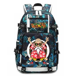 Dragon Ball Z Printed Student Backpack Large Capacity Casual Daypack for Kids Teenagers School Travel