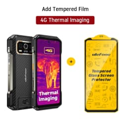 Ulefone Armor 27T 4G 10600mAh Rugged Phone Android 15 Smartphone 24GB +256GB 6.78"FHD+ 120Hz 64MP Night Vision Camera NFC