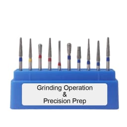 JINGT 1 Box Dental Diamond Burs Drill for High Speed Handpiece Dentist Burs FG Series Dia.1.6mm Dental Material