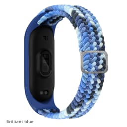 Braided Straps for Mi Band 11/10/9 Bracelet Elastic Adjustable Nylon Miband 4 5 Correas Wristband for Xiaomi Mi Band 4 3 5 6 7 8