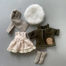 [ZY]1Set 16-17cm Cute Doll Clothes Dolls Outfit Suit Accessories Fashion Style Doll Dress Up (NO Doll)[ZY]