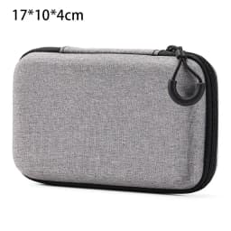 1Pcs Portable Game Console Case For RG35XX H Game Console Case Storage Bag Protective Zipper Carry Bag EVA Hard Handbag