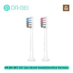 Original DR.BEI C1 Electric Toothbrush Replancement Brush Heads Sensitive Cleanning Sonic Tooth Brush Head Bristle Nozzles