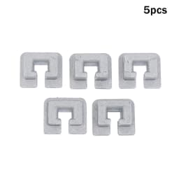 5/10 Pcs Aluminum Alloy Trimmer Head Eyelet Square Cord Buckle Replacement Parts Gardening Tools Lawn Mower Trimmer Accessories