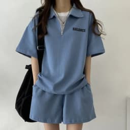 Women's Tracksuit Short Sets Sportswear Solid Print Shorts Sleeve Blouse Shorts Tracksuits Female Summer Casual Two Piece Sets