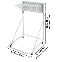 SucceBuy Blueprint Storage Rack Slots for Construction Plan Map Poster Architectural Blueprint File Holder for School Office