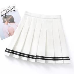 Vintage Korean Style Patchwork Skirt Harajuku JK Black Pleated Skirts Gothic Streetwear High Waist Mini Skirt Women Punk Skirt