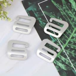2Pcs Aluminium G Hook Quick Release Buckle Diy Backpack Hardware Buckle Accessories