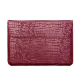 Unisex Custom Letter Envelope Leather Laptop Sleeve for MacBook Air 13 Retina 13.3 14 15 Free Personalization Macbook Case Pouch