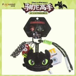 Genuine Classic Anime Small Pendants Plush Keychains Toothless Dolls Stuffed Animals Christmas Birthday Gifts For Kids