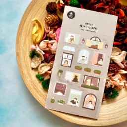 Korean Import Brand Suatelier Window Tiny Moments Paper Stickers Cute Scrapbooking Diy Journaling Diary Decor Stationery Sticker