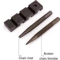 Quickly Remove the Chainsaw Riveting Aluminum Chainsaw Chain Repairing Tool
